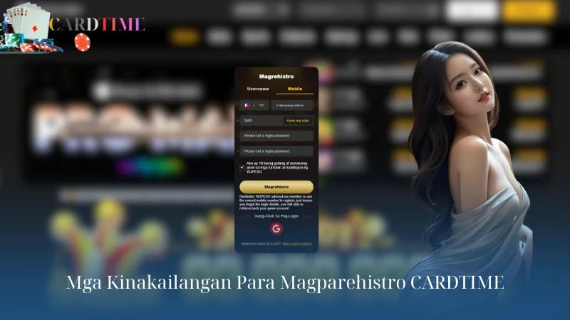 Mga Kinakailangan Para Magparehistro CARDTIME
